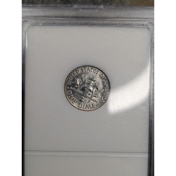 1999-D Roosevelt Dime • BU • Denver Mint • Sealed Holder - Picture 2 of 2